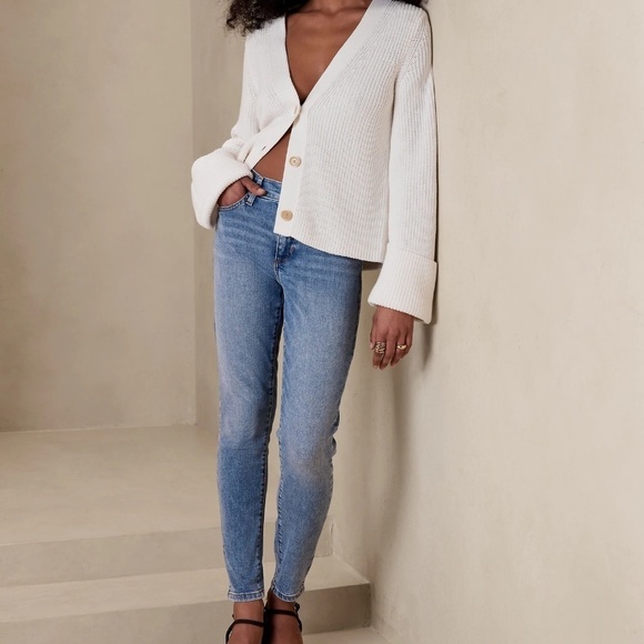 Banana Republic Denim - New BANANA REPUBLIC VINTAGE STRETCH MID-RISE SKINNY JEAN TALL
